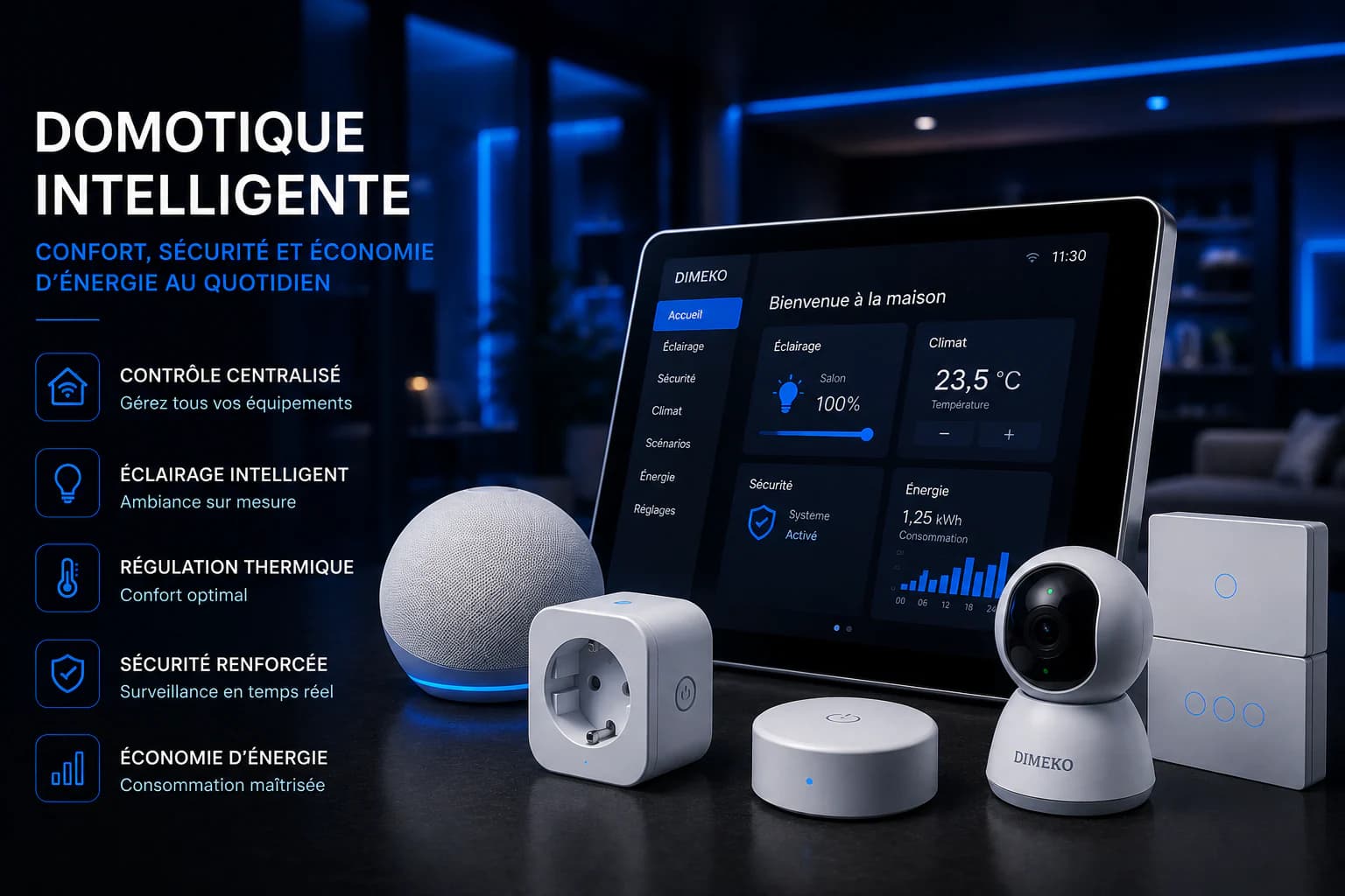 Solutions domotiques