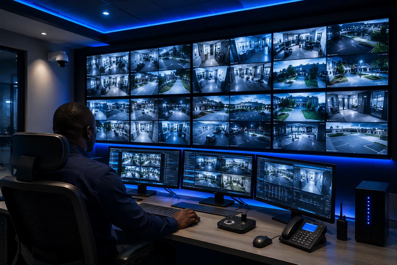 Vidéosurveillance d'entreprise