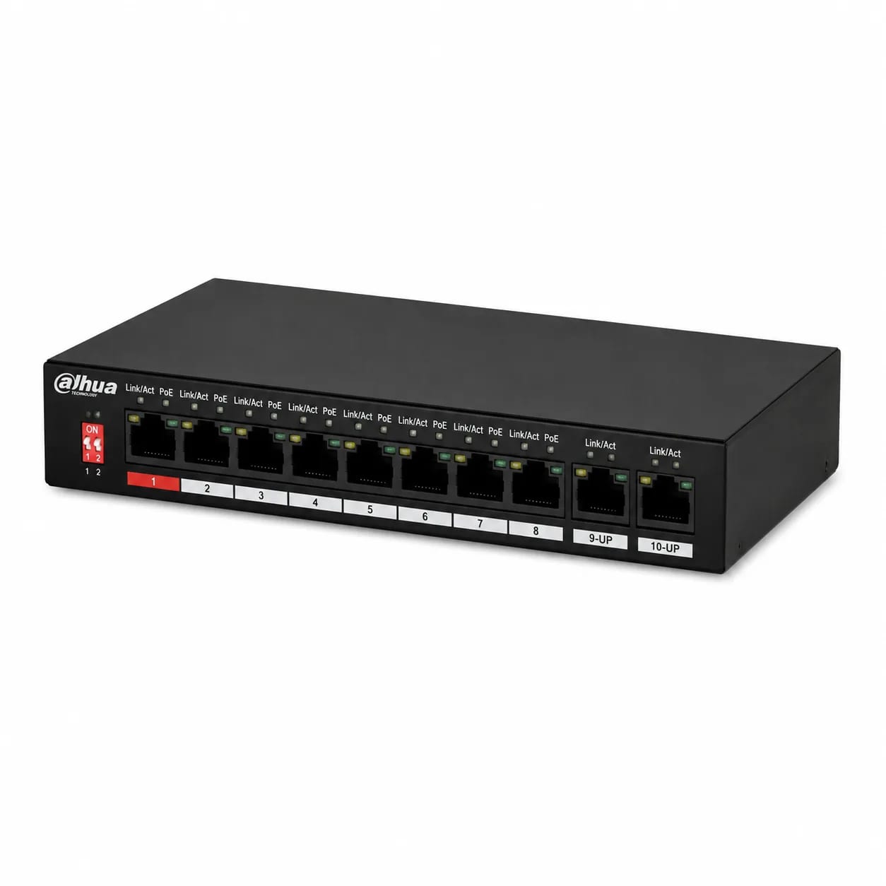 Switch PoE - 8 ports